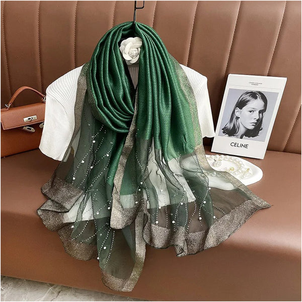 Luxe Stone Hijabs - Evergreen