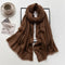 Cozy Cotton Hijabs - Chocolate Brown