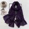 Cozy Cotton Hijabs - Dark Purple