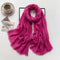 Cozy Cotton Hijabs - Fuchsia