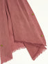 Cotton Viscose Button-Embellished Hijab - Rose Dust