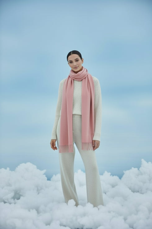 حجاب كشمير سادة - سمرة صيفية