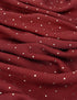 Galaxy Silver Dotted Hijabs - Maroon