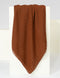 Galaxy Silver Dotted Hijabs - Rust