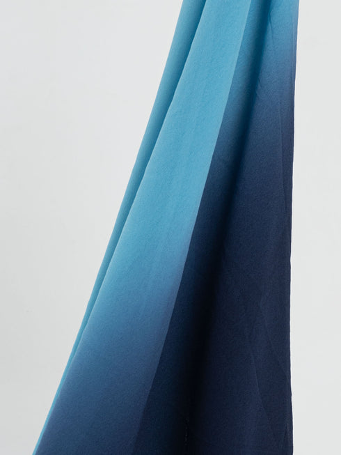 Etherea Dual-Tone Chiffon Scarf - 02