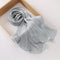 Aura Silky Organza Hijab - Silver
