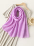 Cotton Pleat Hijabs - Lilac