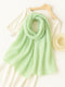 Cotton Pleat Hijabs - Mint Green