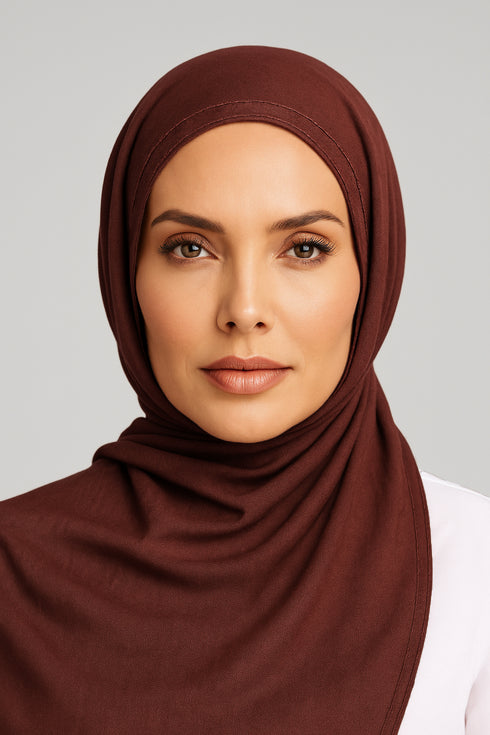 Modal Hijabs - Dark Maroon