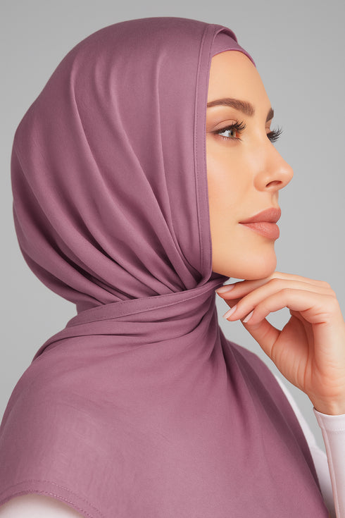 Modal Hijabs - Sky Magenta