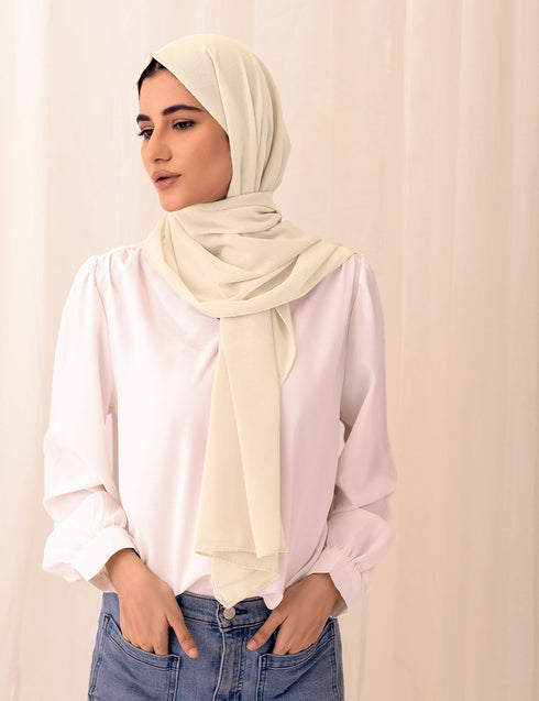 Chiffon Bubble - Ivory