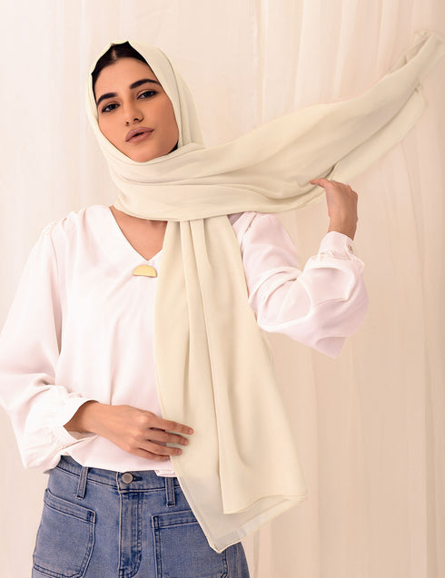 Chiffon Bubble - Ivory