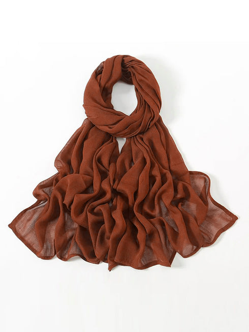 Modal Hijabs - Dark Copper Brown