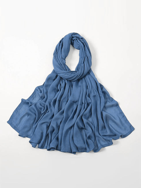 Modal Hijabs - Denim Blue