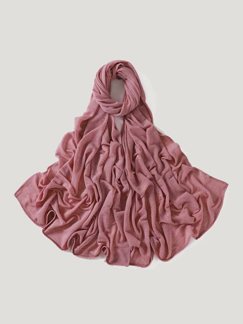 Luxe Jersey Hijabs - Rose Pink