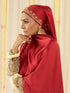Festive Hijabs - Cherry Red