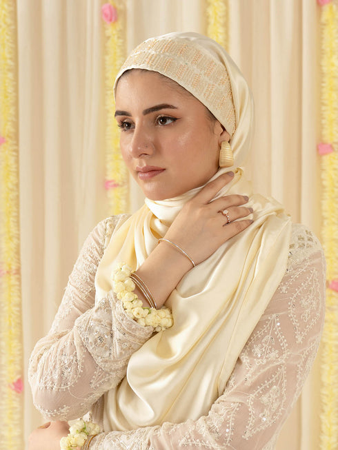 Festive Hijabs - Cream