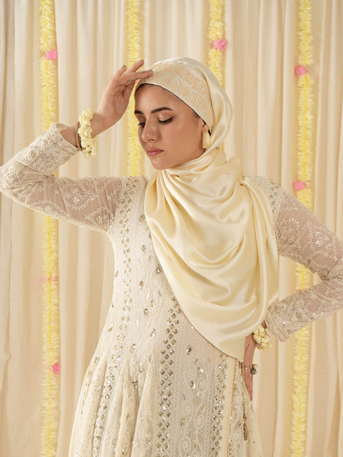 Festive Hijabs - Cream