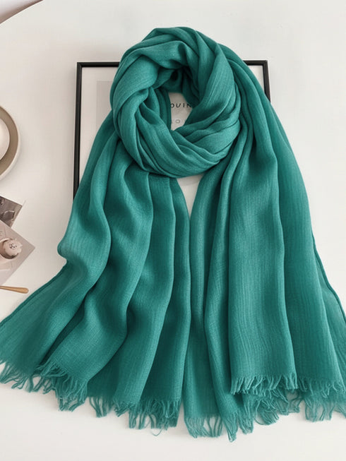 Cozy Cotton Hijabs - Teal