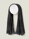 Tie & Dye Printed Hijab - Black