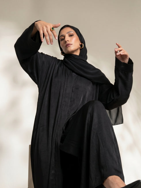 Absolute Black Core Abaya