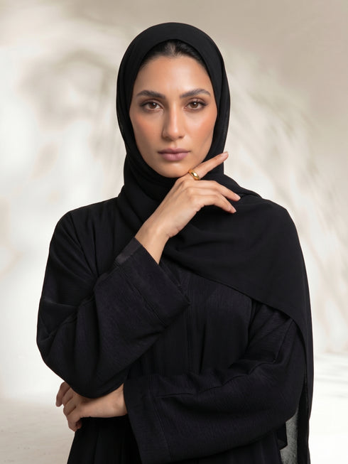 Absolute Black Core Abaya