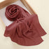 Matte Chiffon Hijab - Brownish Pink