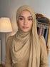 Zareen Lawn Hijab - Beige
