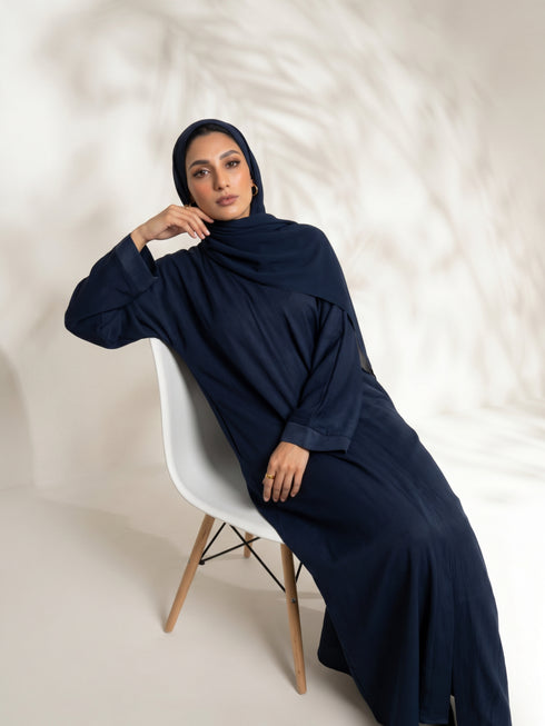 True Navy Core Abaya