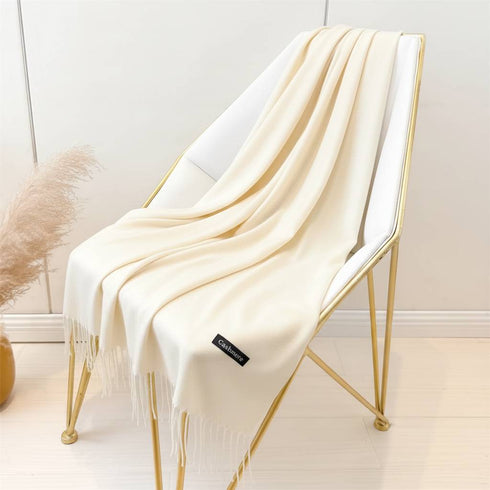 Cloud Cashmere Scarves - Off White