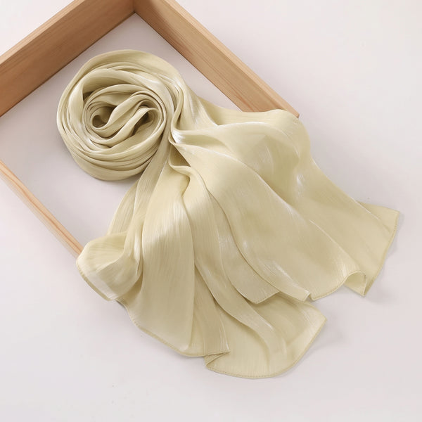 Aura Silky Organza Hijab - Blond