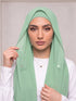 Built-in Magnet Hijab - Seagreen