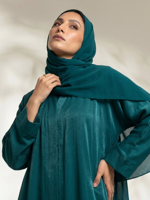 Midnight Teal Core Abaya