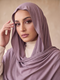 Organic Bamboo Jersey Hijab - Tea Pink