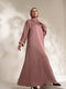 Dusty Pink Core Abaya