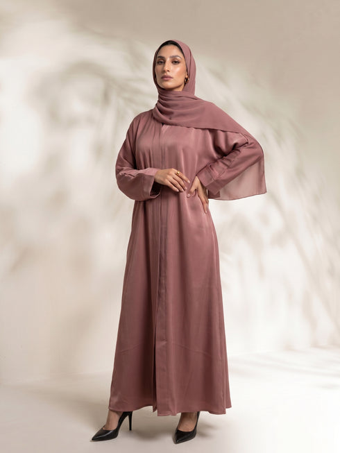 Dusty Pink Core Abaya