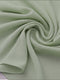 Matte Chiffon Hijab - Turquoise Green