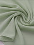 Matte Chiffon Hijab - Turquoise Green