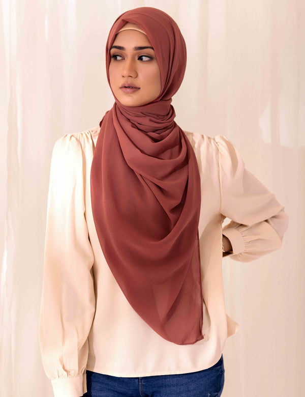 فقاعة شيفون - خشب الورد