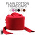 Plain Hijab Caps - Set of 12 - The Hijab Company