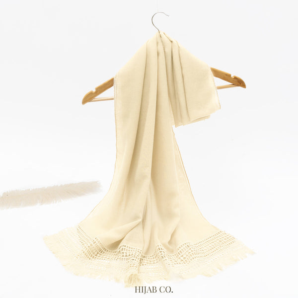حجاب شيون لاون - أبيض فاتح
