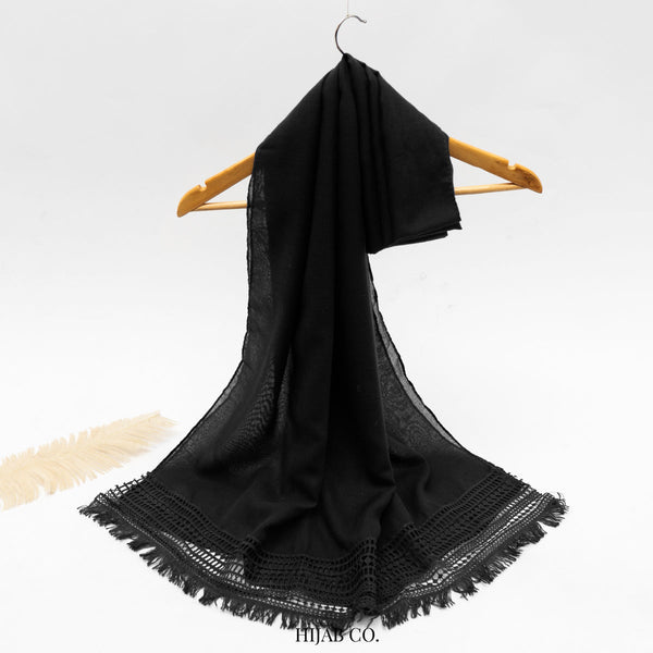 حجاب شيون لاون - أسود