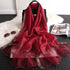 Luxe Pearls - Cherry Printed Silks - The Hijab Company