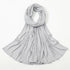 Ribbed Jersey Hijabs - Ash
