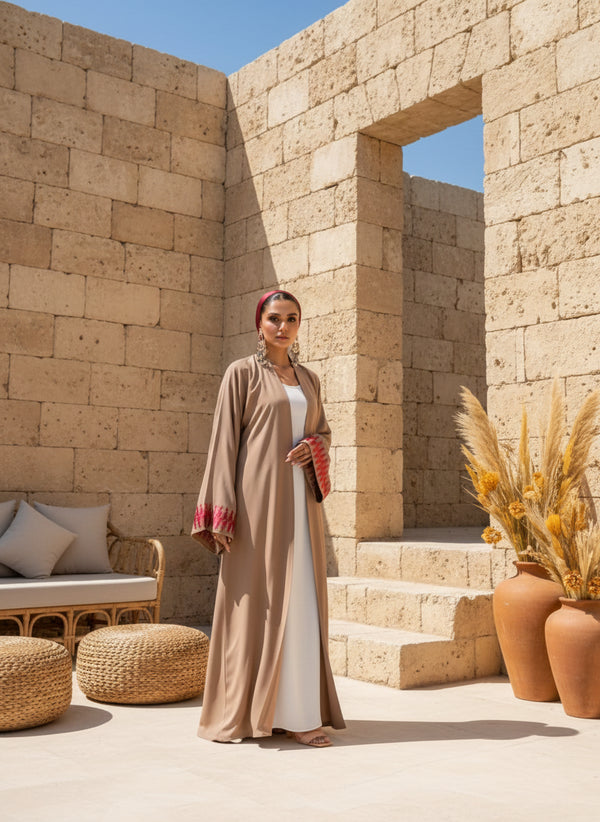Front Open Abaya – The Hijab Company