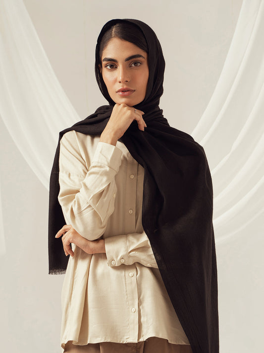 Eco-Luxe Scarves & Hijabs - Black