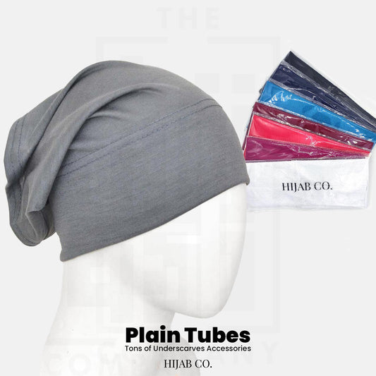 Plain Hijab Tubes - Set of 12 - The Hijab Company